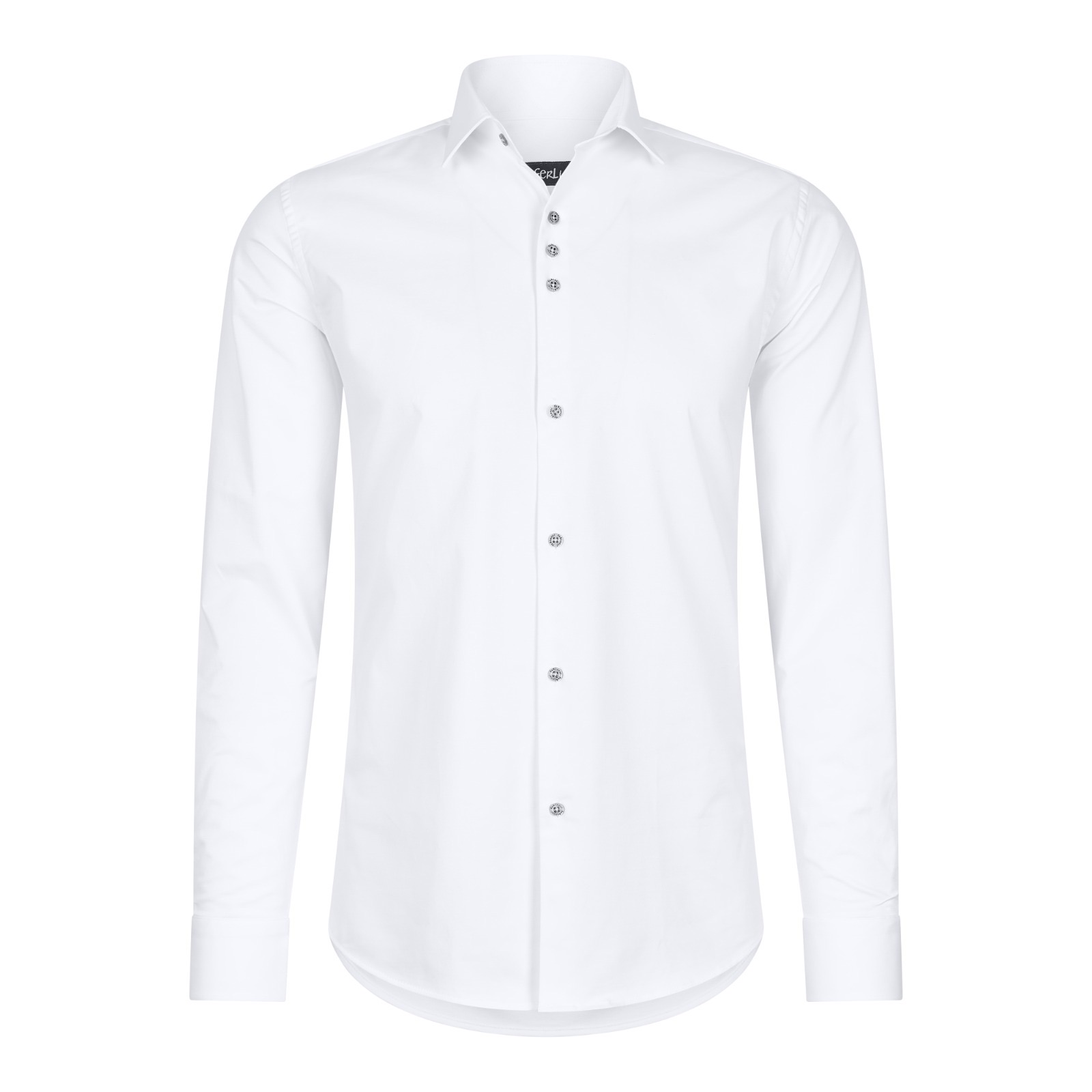 Ferlucci Overhemd Napoli - White Top Merken Winkel